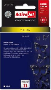 ActiveJet AH-11YR tusz żółty do drukarki HP (zamiennik HP 11 C4838A) Premium