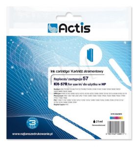 Actis KH-57R tusz trójkolorowy do drukarki HP (zamiennik HP 57 C6657A) Standard