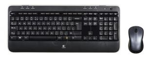 Logitech Zestaw bezprzewodowy klawiatura i mysz laserowa MK520 czarny