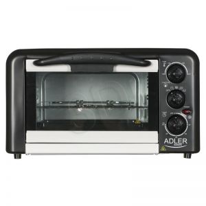Mini Piekarnik Adler AD 6009 (Sterowanie Mechaniczne 1500W Srebrno-biało--czarny)