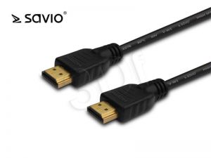 Kabel HDMI Savio CL-36 ( HDMI A - HDMI A M-M PVC 0,5m czarny )