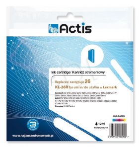 Actis KL-26R tusz trójkolorowy do drukarki Lexmark (zamiennik Lexmark 26 10N0026) Standard
