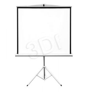 2x3 ekran projekcyjny Tripod Profi (na stojaku rozwijany ręcznie 199x199cm)