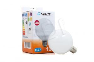 Abilite żarówka LED SMD 2835 (kulista 900lm 12W E27 ciepła biel)