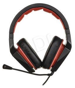 Słuchawki wokółuszne z mikrofonem LENOVO Y (Czarno-czerwony)