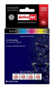 ActiveJet AH-M920RX multipack tusz czarny, cyan, magenta, żółty do drukarki HP (zamiennik HP 920XL C