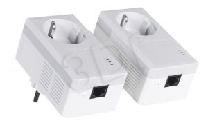TP-Link TL-PA4010P KIT Powerline 500Mb/s 2szt. 1x100Mb/s Gniazdo AC (Pass Through 230V)