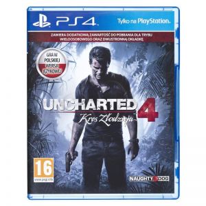 Gra PS4 Uncharted 4 Kres Złodzieja D1 PL