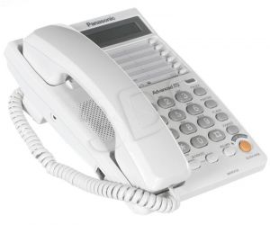 Panasonic Telefon przewodowy KX-TS2308PD biały