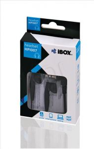 Słuchawki douszne Ibox HPI007 (Czarny)