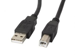 kabel usb 2.0 am-bm ferryt czarny 1.8m - możliwość montażu - zadzwoń: 34 333 57 04 - 37 sklepów w ca