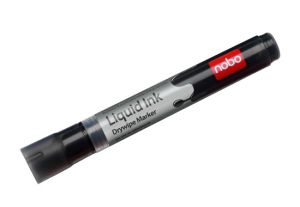 Markery Liquid Ink, czarne 12 szt.
