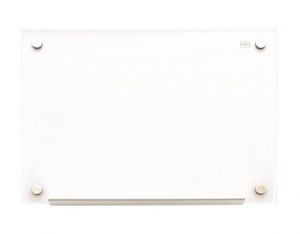 Tablica szklana Nobo Diamond 120x90, biała
