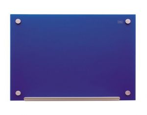 Tablica szklana Nobo Diamond 120x90, niebieska